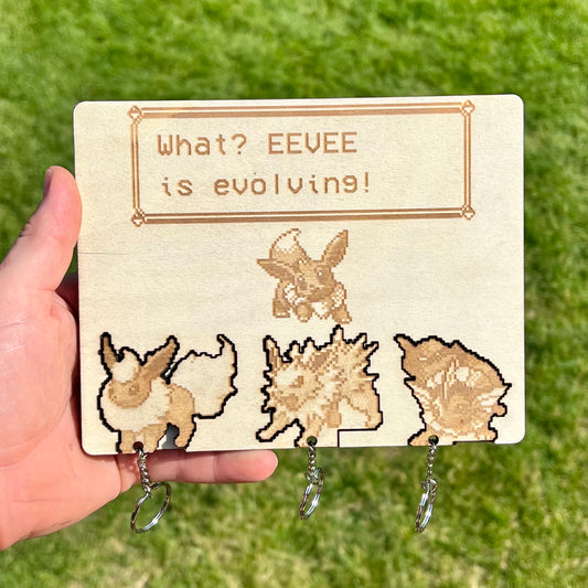 What It's Evolving Eve Keychain SVG